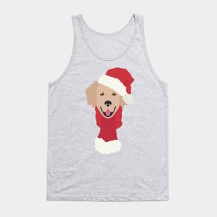 Golden Retriever Christmas Dog Tank Top